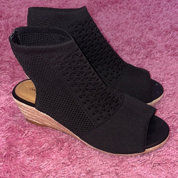 comfortview Shoes - Comfortview Espadrille Wedge Sandals